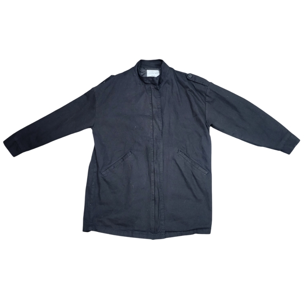 Stylish Unisex Black Jacket - Size 1